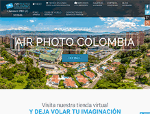 Tablet Screenshot of airphotocolombia.com